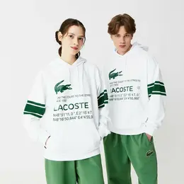 LACOSTE: Белая толстовка