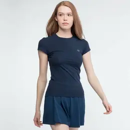 LACOSTE: Тёмная футболка 