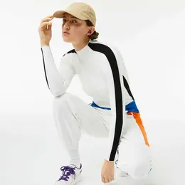 LACOSTE: Белый свитер 