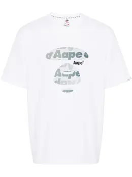 AAPE BY *A BATHING APE®: Футболка с принтом 