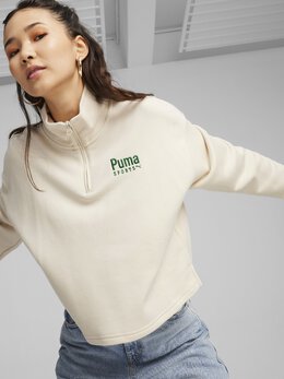 PUMA: Хлопковый свитшот 