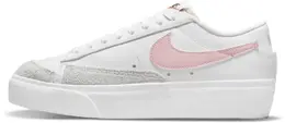 Nike: Белые кеды  Blazer Low