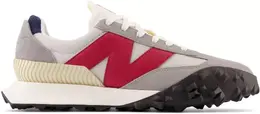 New Balance: Серые кроссовки 