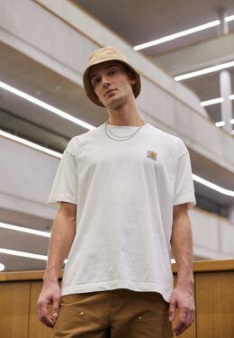 Carhartt WIP: Белая футболка  Nelson