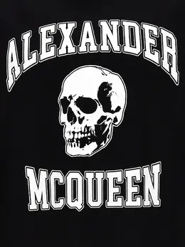 Alexander Mcqueen: Хлопковая футболка 