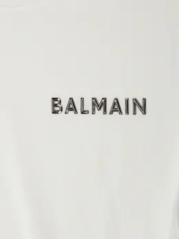 Balmain: Хлопковая футболка 