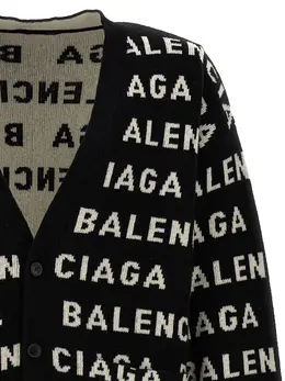 Balenciaga: Кардиган из шерсти 