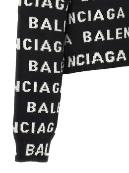 Balenciaga: Свитер из шерсти 