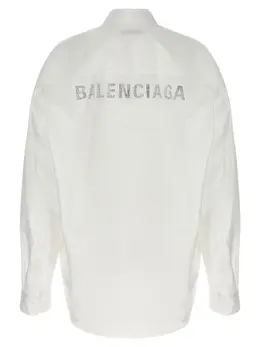 Balenciaga: Хлопковая рубашка 