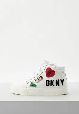 DKNY: Белые кеды 