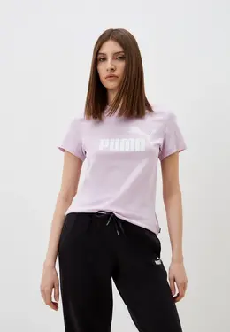 PUMA: Розовая футболка 