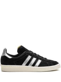 adidas: Чёрные кроссовки  Campus 80s