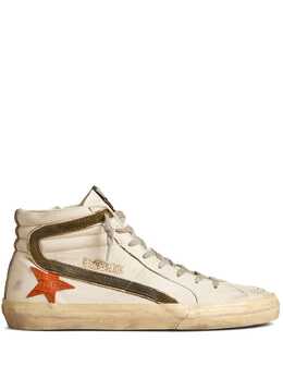 Golden Goose: Светлые кроссовки  Slide