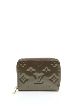 Louis Vuitton Pre-Owned: Кошелёк цвета хаки 