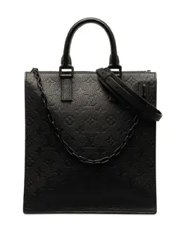 Louis Vuitton Pre-Owned: Чёрная сумка 