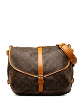 Louis Vuitton Pre-Owned: Коричневая сумка