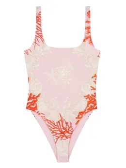 Versace: Купальник  Barocco
