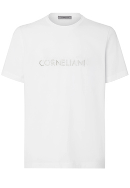 CORNELIANI: Белая футболка 