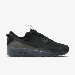 NIKE: Чёрные кроссовки  Air Max 90