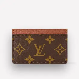 Louis Vuitton: Коричневый кошелёк