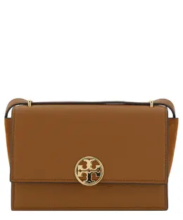 Tory Burch: Коричневая сумка  Miller