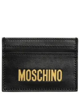 Moschino: Чёрный картхолдер 