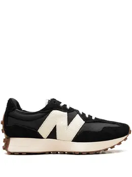 New Balance: Чёрные кроссовки  327