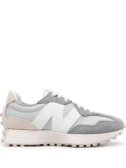 New Balance: Белые кроссовки 