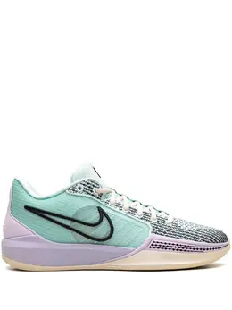 Nike: Голубые кроссовки 