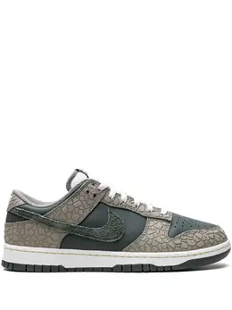 Nike: Зелёные кроссовки  Dunk Low