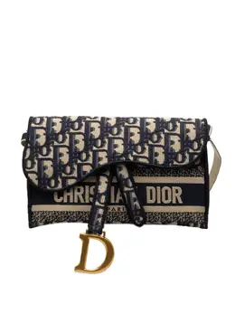 Christian Dior Pre-Owned: Синяя сумка