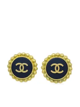 CHANEL Pre-Owned: Серьги 