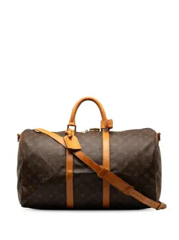 Louis Vuitton Pre-Owned: Коричневая сумка