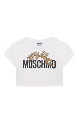 Moschino: Хлопковая футболка 