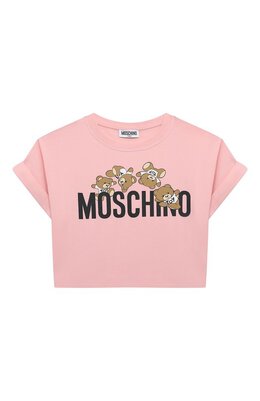 Moschino: Хлопковая футболка 