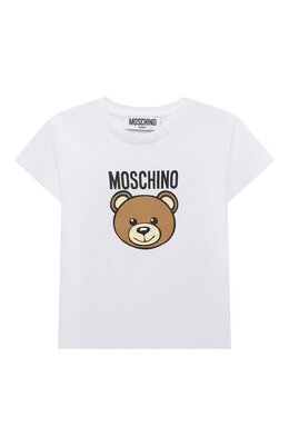 Moschino: Хлопковая футболка 