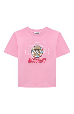 Moschino: Хлопковая футболка 