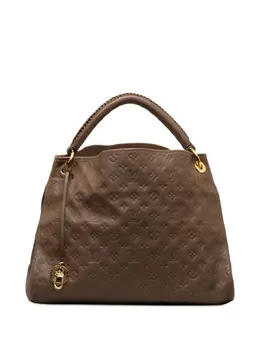 Louis Vuitton Pre-Owned: Коричневая сумка-шоппер 