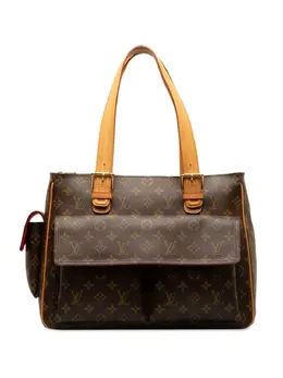 Louis Vuitton Pre-Owned: Коричневая сумка-шоппер