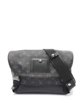 Louis Vuitton Pre-Owned: Чёрная сумка 