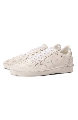 Golden Goose Deluxe Brand: Белые кеды  Ball Star