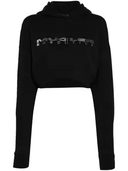 Mugler: Чёрная толстовка 