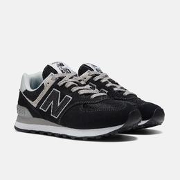 New Balance: Чёрные кроссовки 