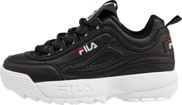 Fila: Чёрные кроссовки  Disruptor