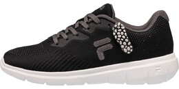 Fila: Чёрные кроссовки 