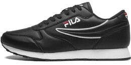 Fila: Чёрные кроссовки 