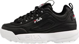 Fila: Чёрные кроссовки  Disruptor