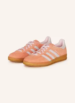 Adidas: Фиолетовые кроссовки  Gazelle Indoor