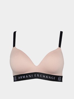 Armani Exchange: Розовый бюстгальтер 