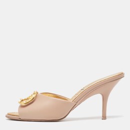 Valentino: Розовые сандалии VLogo